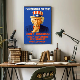 I'm Counting on You! Poster PosterGoat