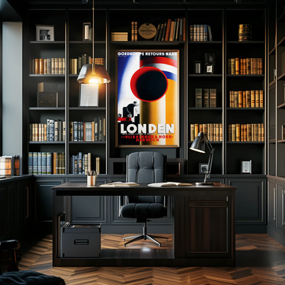 London Railway Travel Poster