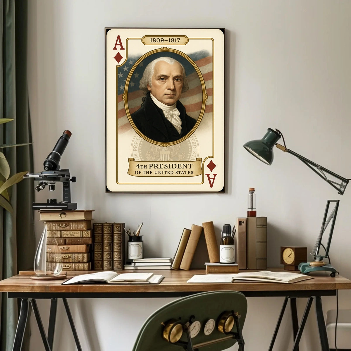 James Madison Poster