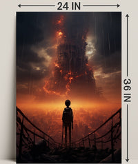 The Burning Tower Poster