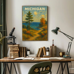 Michigan Landscape Poster