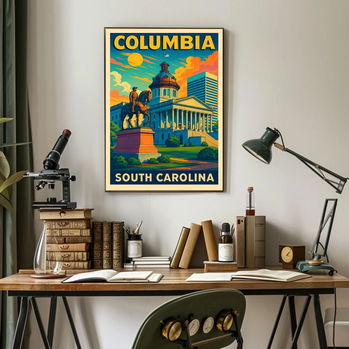 Columbia, South Carolina Poster