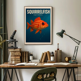 Squirrelfish Spotlight Poster PosterGoat