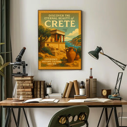 Discover The Eternal Beauty Of Crete Poster