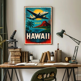 Visit Hawaii Poster PosterGoat