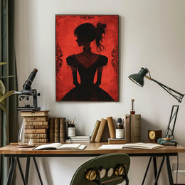 Silhouette Elegance Poster PosterGoat