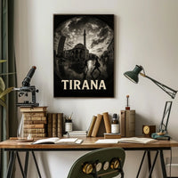 Tirana At Dusk Poster