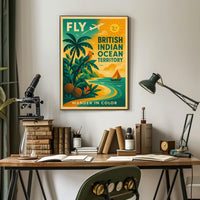 Explore the British Indian Ocean Territory Poster