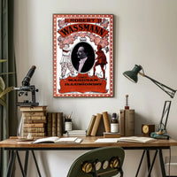 Vintage Magician and Illusionist Poster - Cultural or Heritage Poster