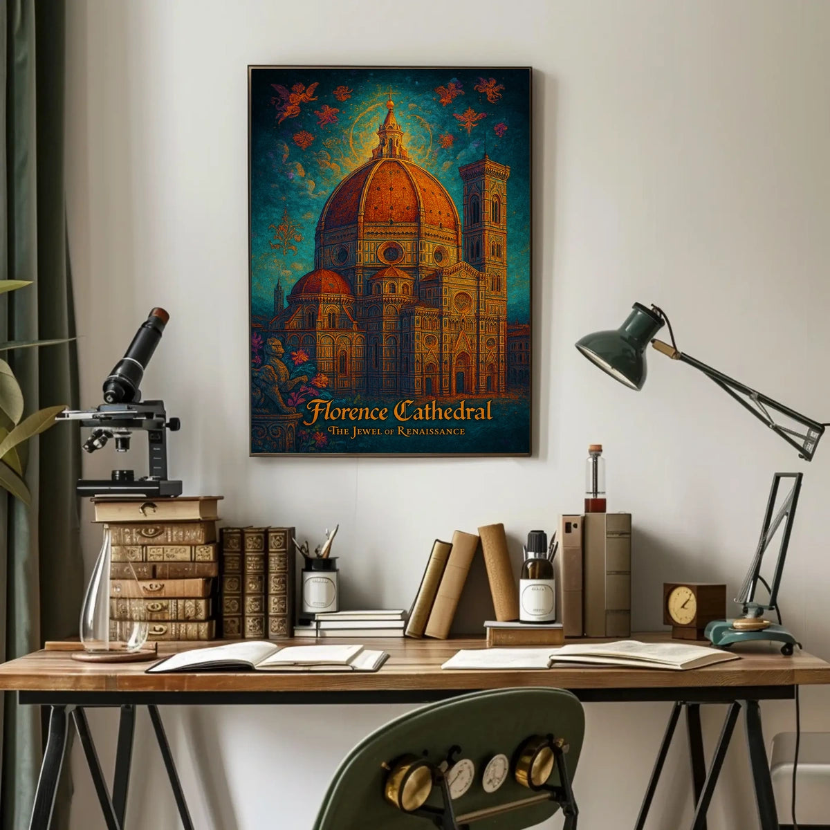 Florence Cathedral The Jewel of Renaissance Poster