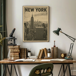 New York Skyline Poster