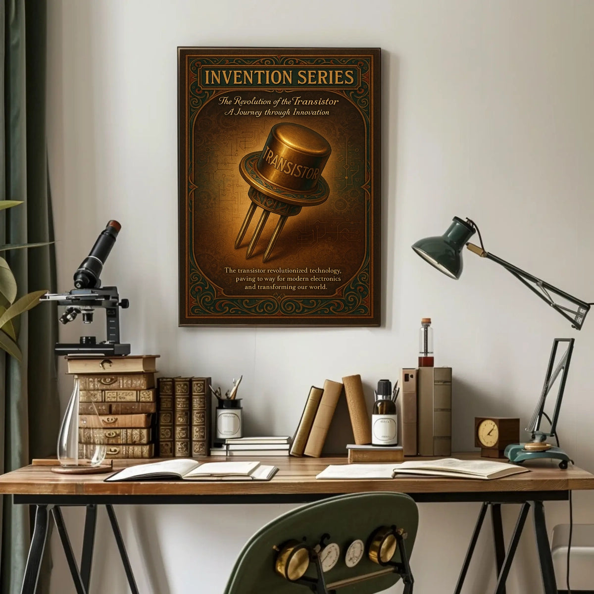 The Revolution Of The Transistor Poster