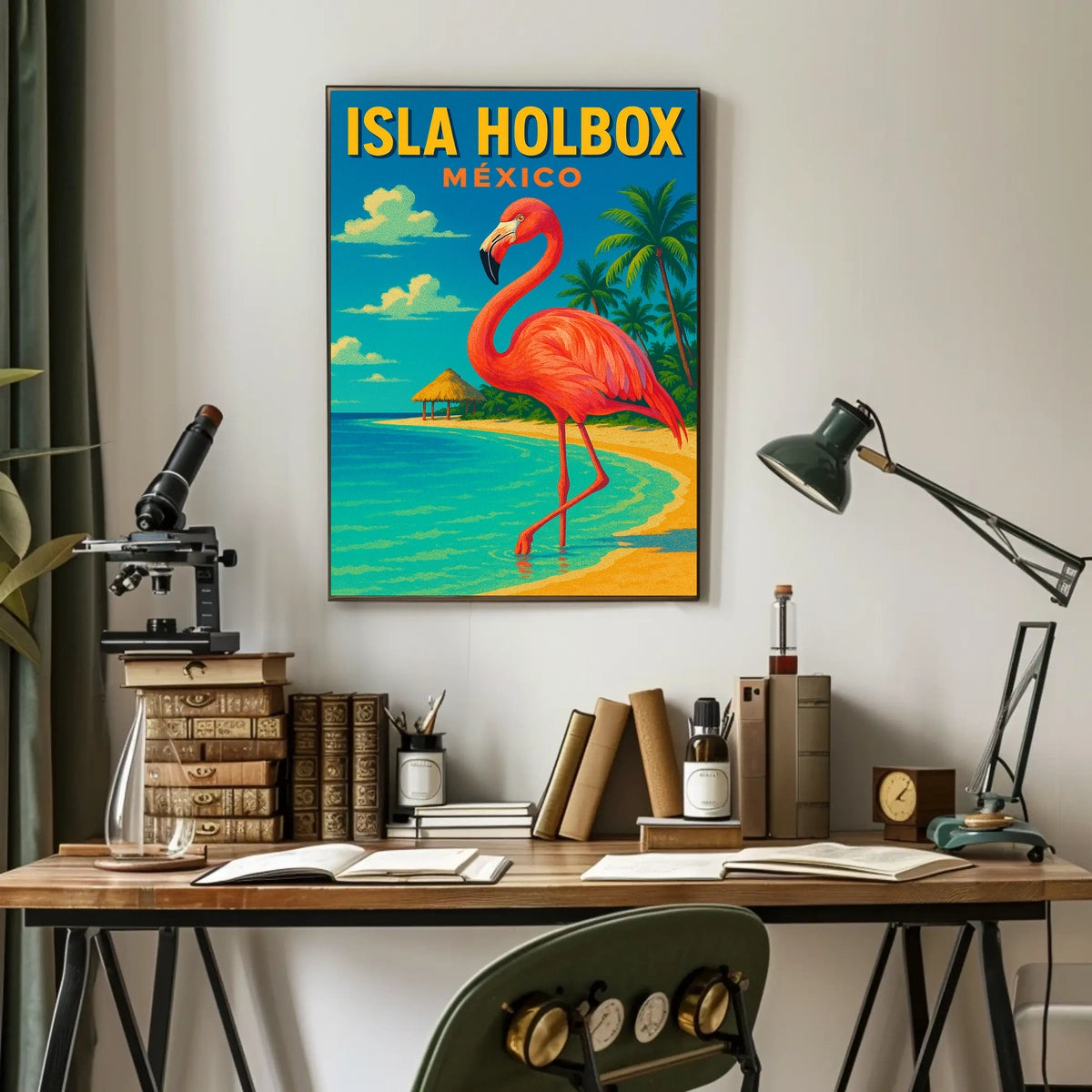 Isla Holbox Tropical Paradise Poster