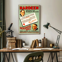 Hardeen Magic Legacy Vintage Cultural or Heritage Poster