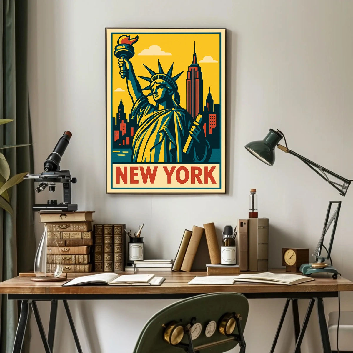 Iconic New York Poster