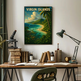 Virgin Islands Paradise Poster
