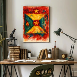 Vibrant Expression Poster