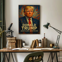 Donald Trump Presidential Term Poster