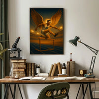 Wings of Victory Jim Thorpe Poster