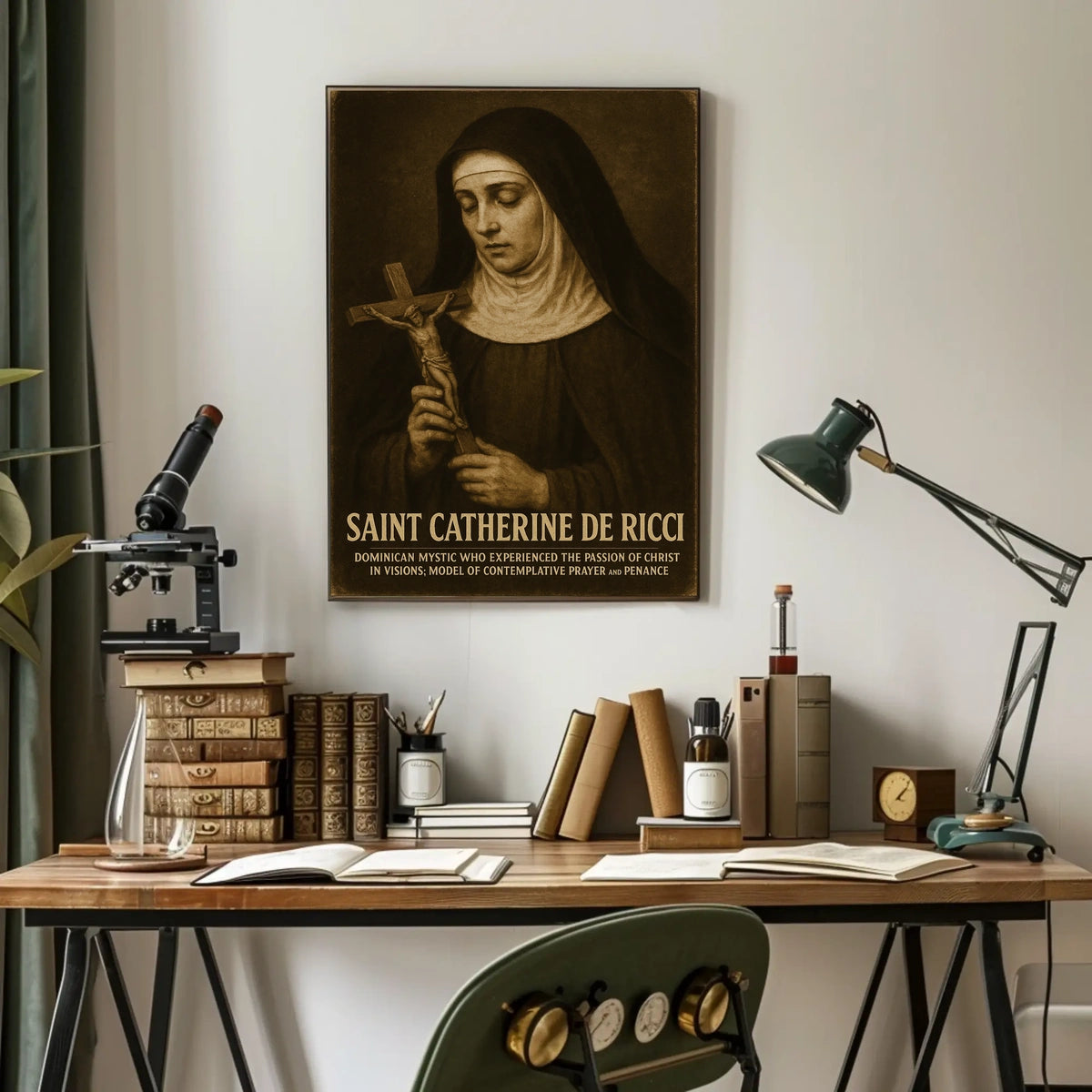 Saint Catherine De Ricci Poster