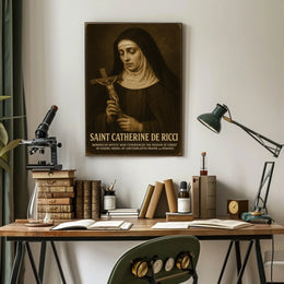 Saint Catherine De Ricci Poster
