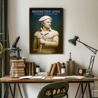 Meriwether Lewis A Journey Through Time Poster PosterGoat