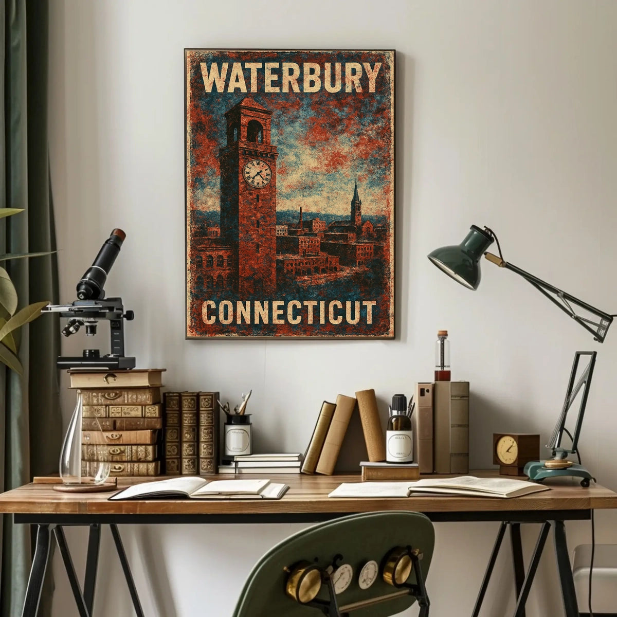 Waterbury, Connecticut Poster