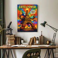 Eiffel Tower Icon of France Poster PosterGoat