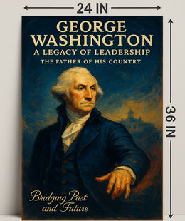 George Washington A Legacy of Leadership Poster PosterGoat