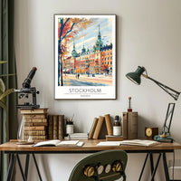 Autumn in Stockholm Poster PosterGoat