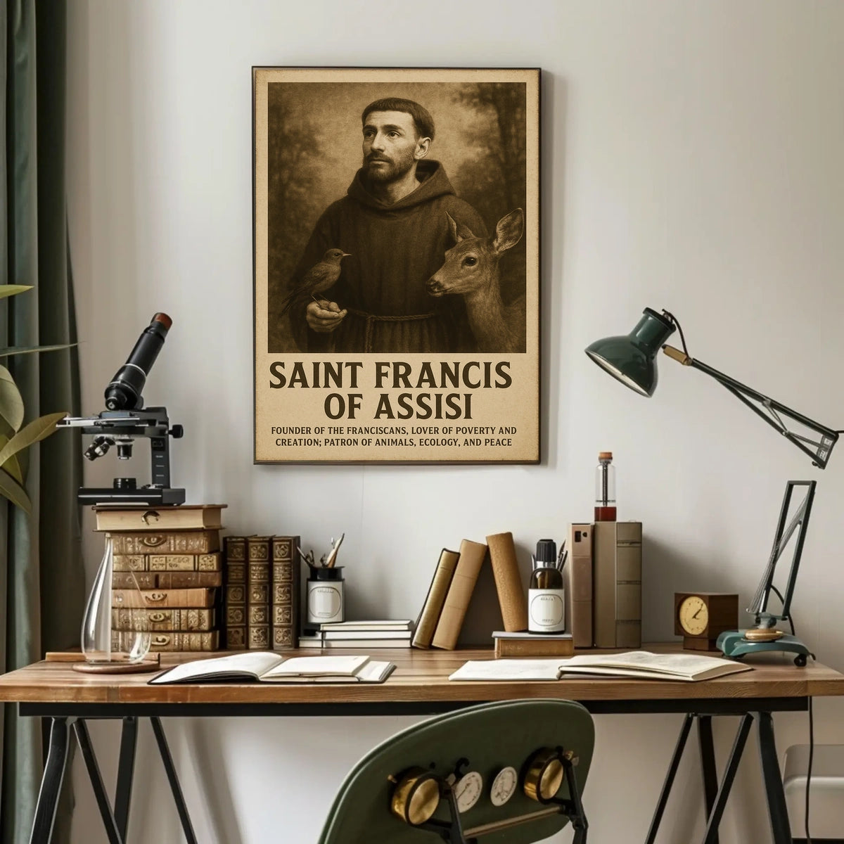 Saint Francis Of Assisi Poster