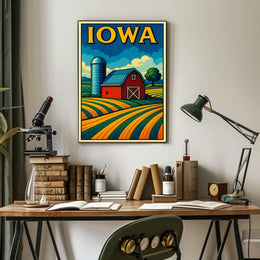 Iowa Countryside Poster