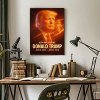 Trump Radiance Patriotic Cinematic Poster