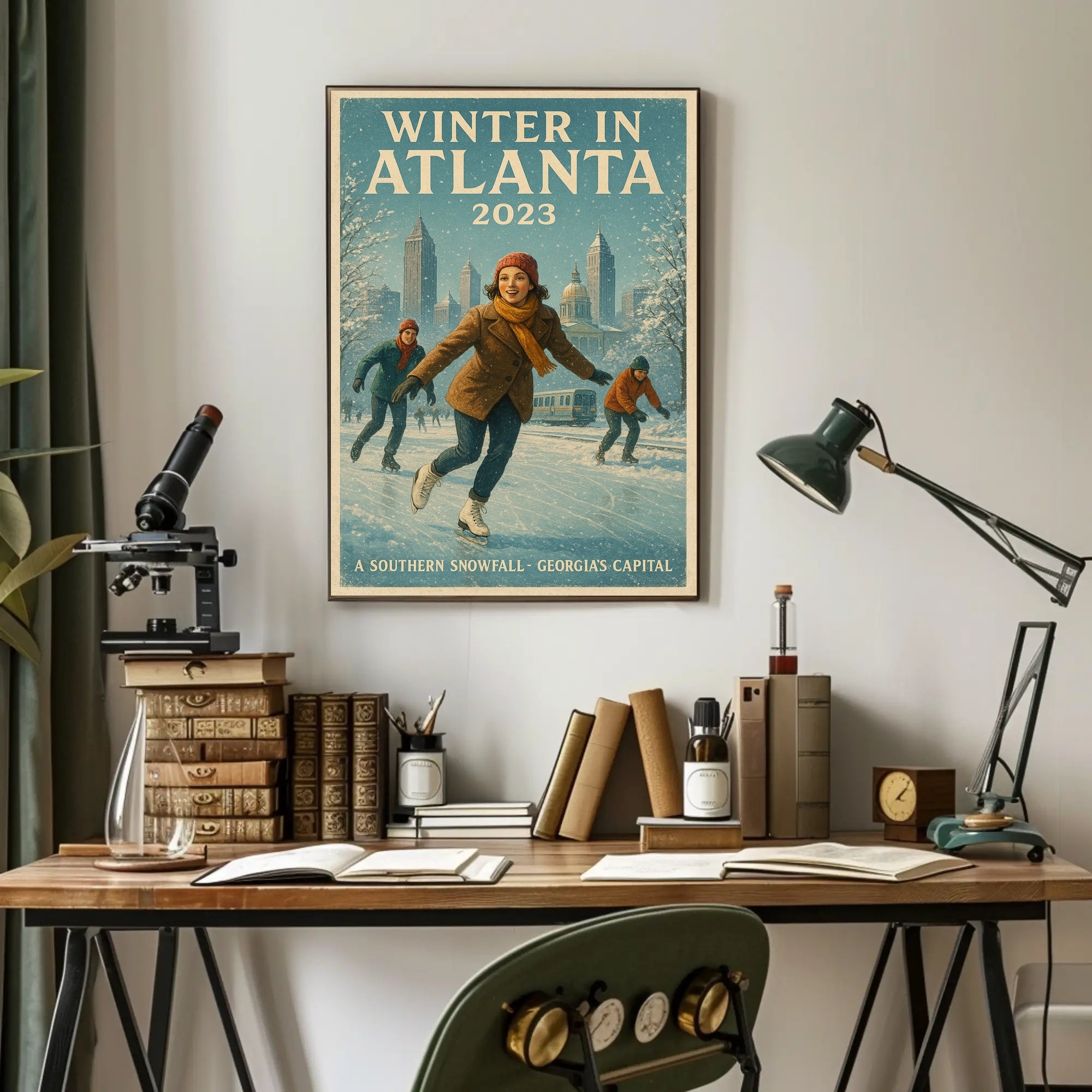 Winter in Atlanta 2023 Poster