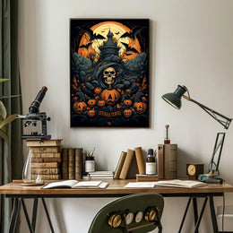 Haunted Halloween Night Poster