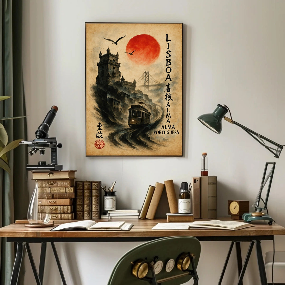 Lisboa Alma Portuguesa Poster