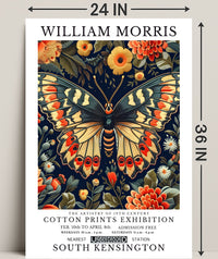 The Artistry of 19th Century Cotton Prints Exhibition Poster