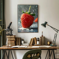 Juicy Strawberry Delight Poster PosterGoat
