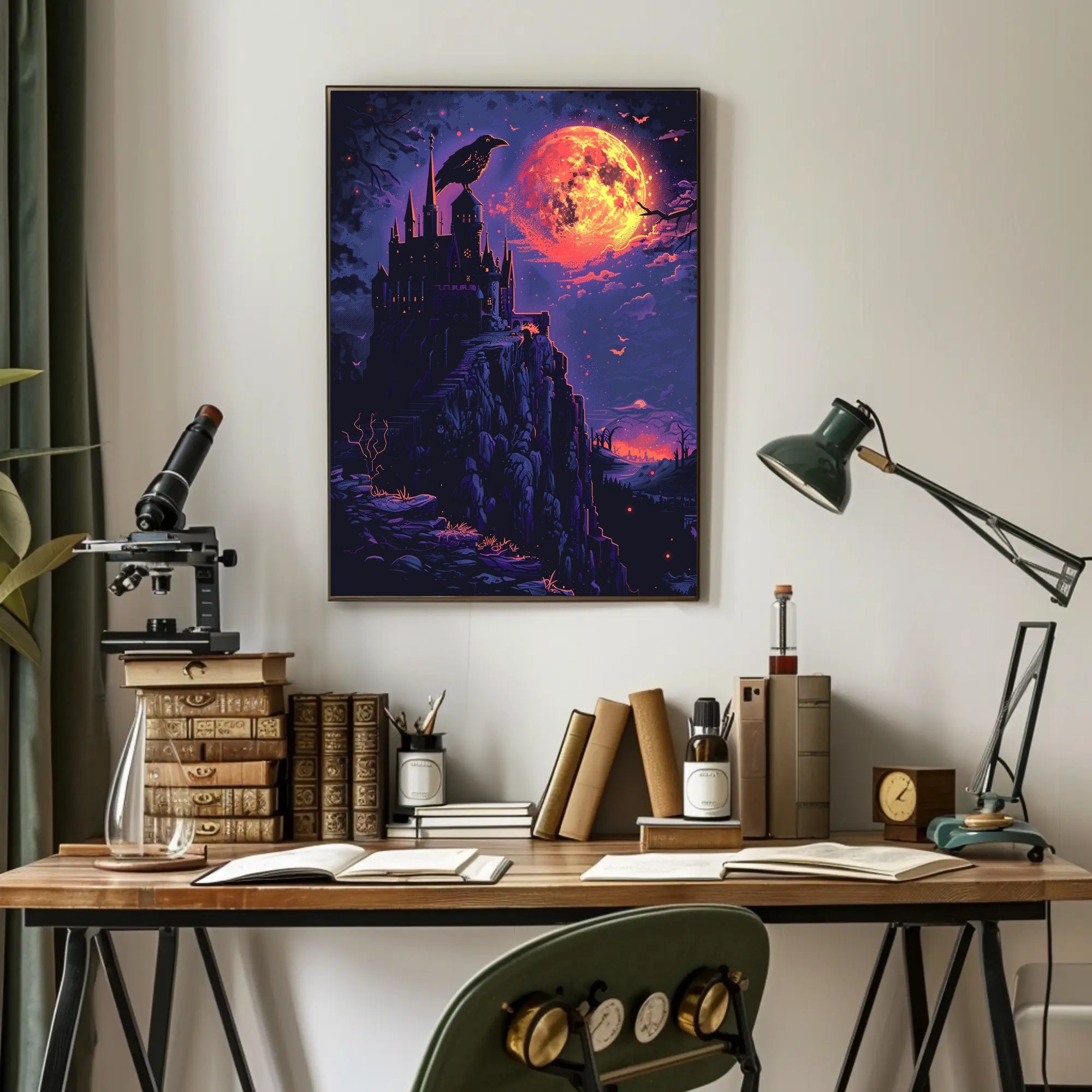 Medieval Knight Crusader Photorealistic Art Poster PosterGoat
