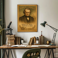 Andrew Johnson 17th President Poster