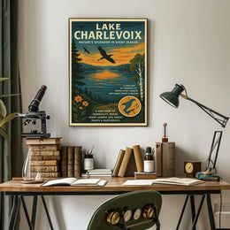 Lake Charlevoix NatureS Splendor Poster