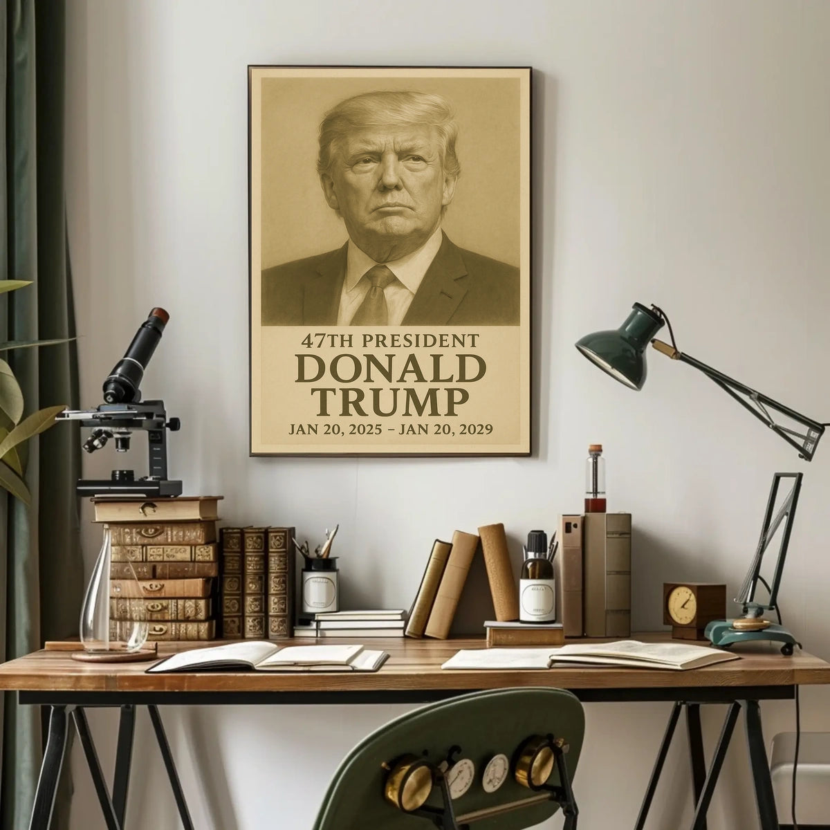 Donald Trump 47th President Poster