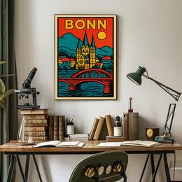 Bonn Cityscape Poster