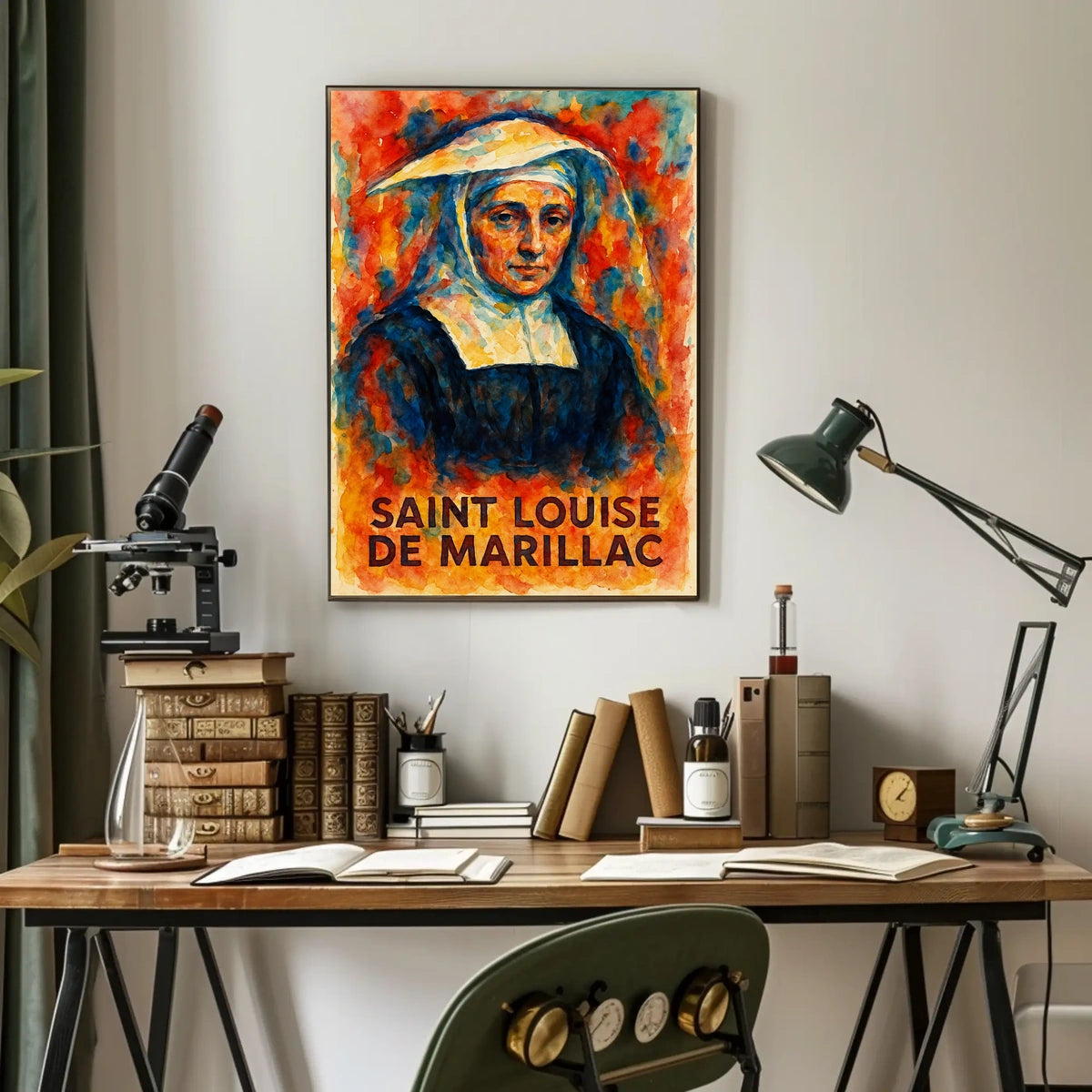 Saint Louise De Marillac Poster