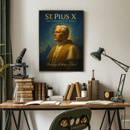St. Pius X The Shepherd of Souls Poster