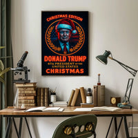 Donald Trump 47Th President Christmas Poster