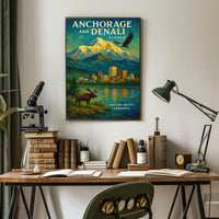 Anchorage and Denali Where Nature Meets Urbanity Description This Poster