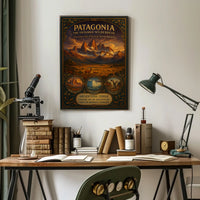 Patagonia The Untamed Wilderness Poster
