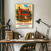 Andrew Johnson 17Th President Poster