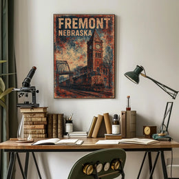 Fremont, Nebraska Poster